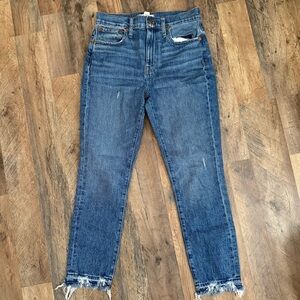 Madewell The High-Rise Slim Boyjean 25